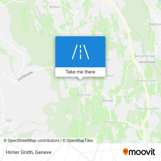Hinter Grüth map