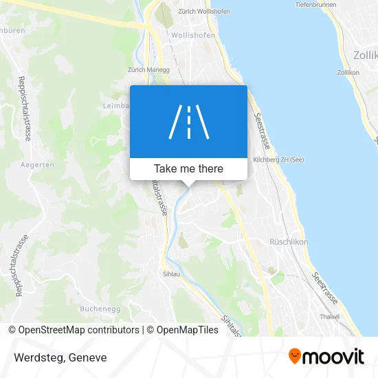 Werdsteg map