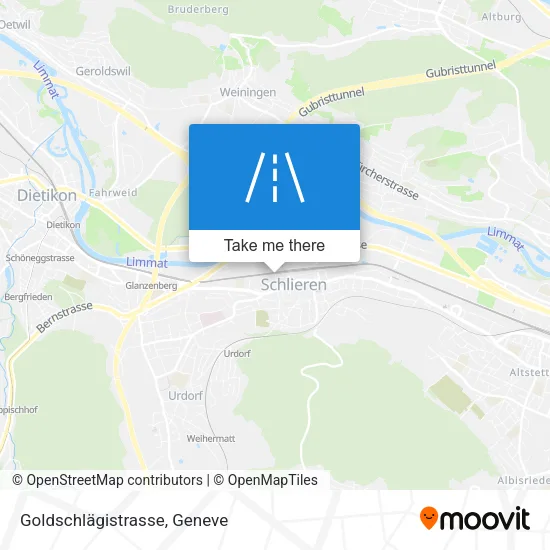 Goldschlägistrasse map