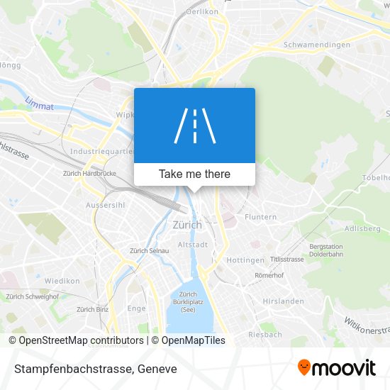 Stampfenbachstrasse map