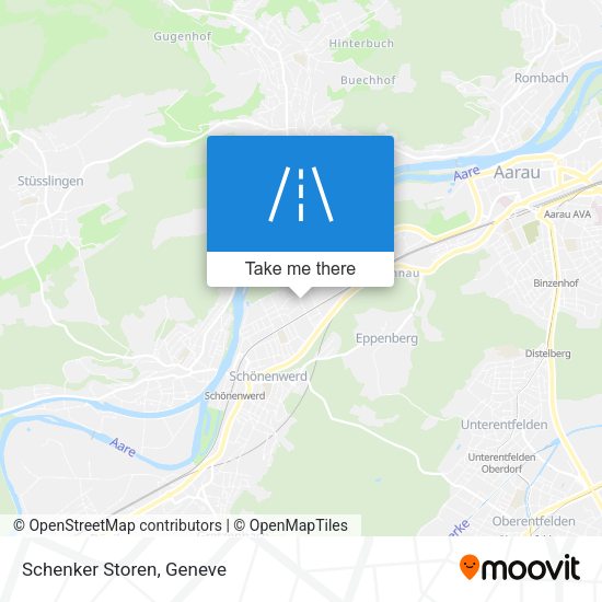 Schenker Storen map