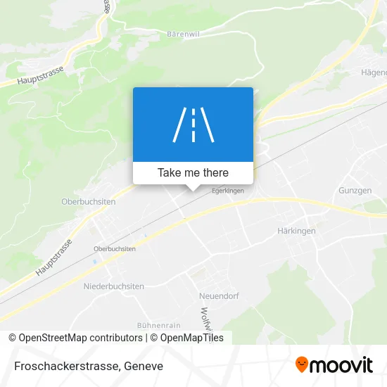 Froschackerstrasse map