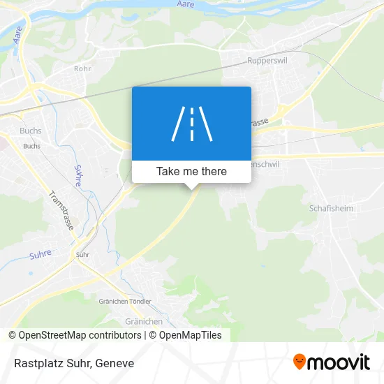 Rastplatz Suhr map