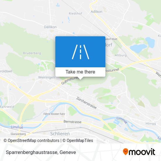 Sparrenberghaustrasse map