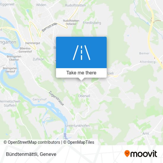 Bündtenmättli map