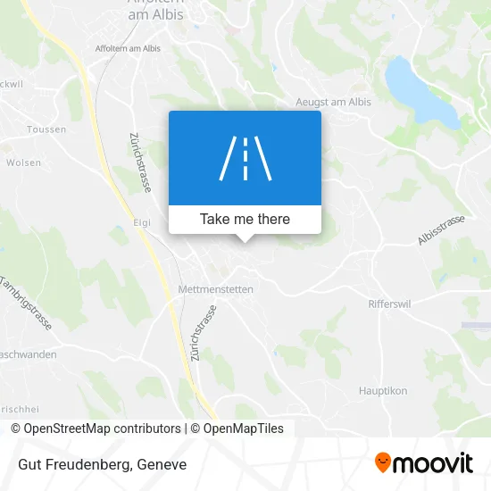 Gut Freudenberg map