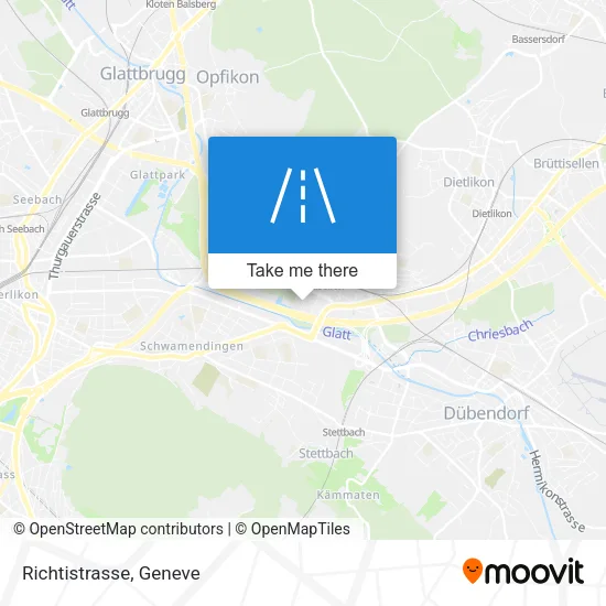 Richtistrasse map