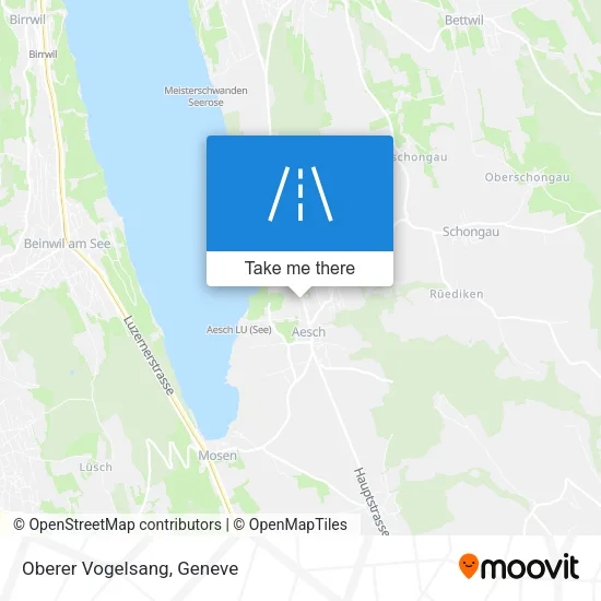 Oberer Vogelsang map