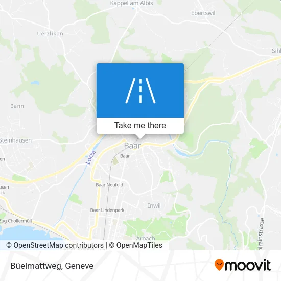 Büelmattweg map