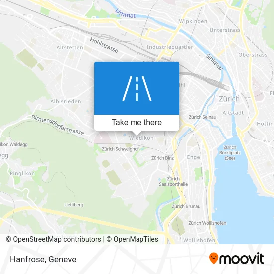 Hanfrose map