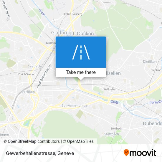 Gewerbehallenstrasse map