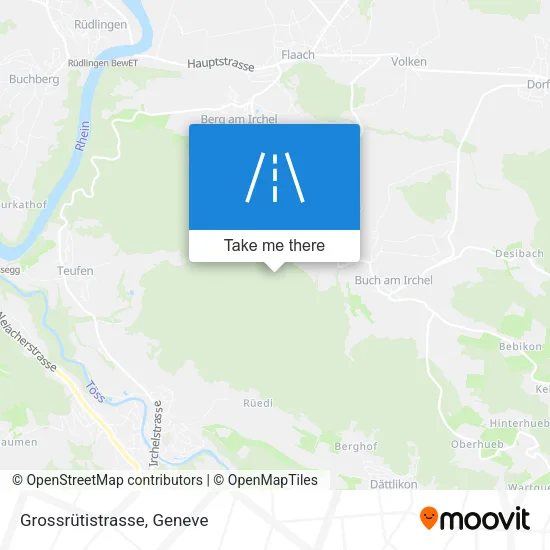 Grossrütistrasse map