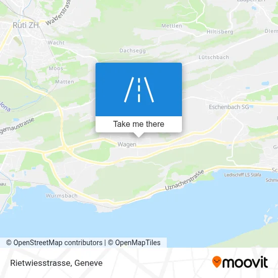 Rietwiesstrasse map