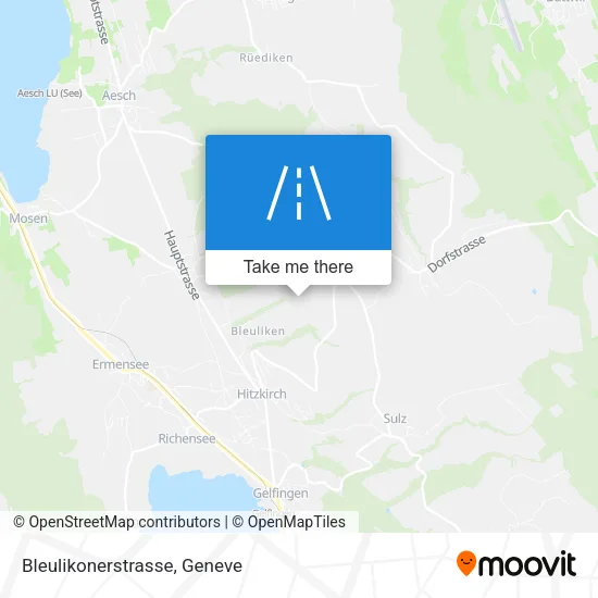 Bleulikonerstrasse map