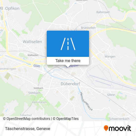 Täschenstrasse map