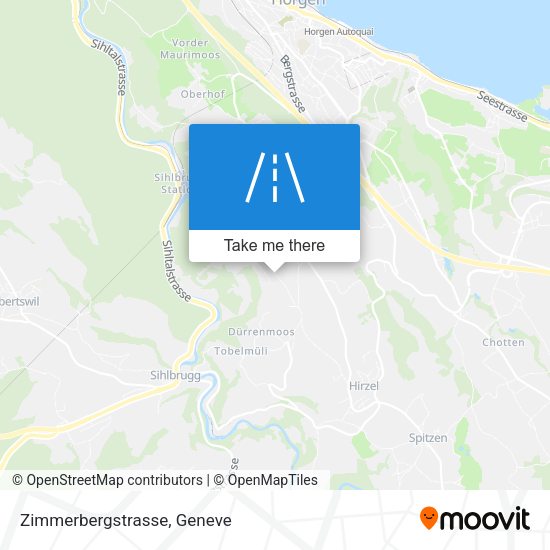 Zimmerbergstrasse map
