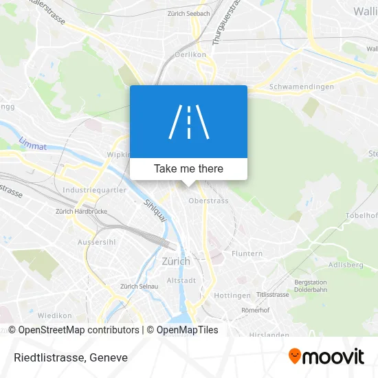 Riedtlistrasse map