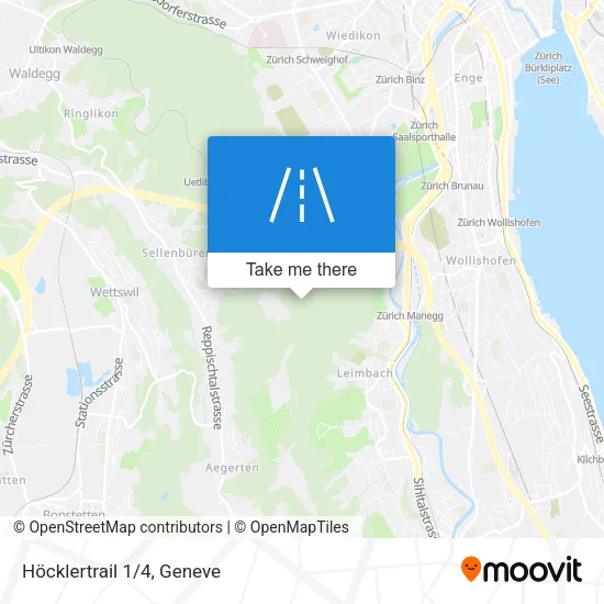 Höcklertrail 1/4 map
