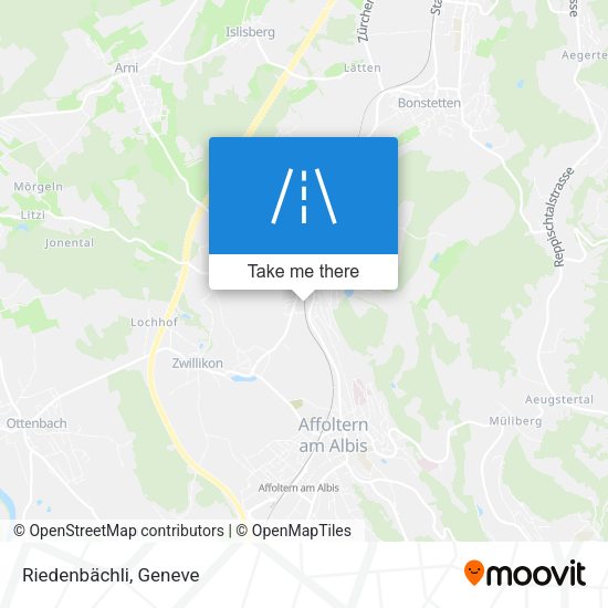 Riedenbächli map