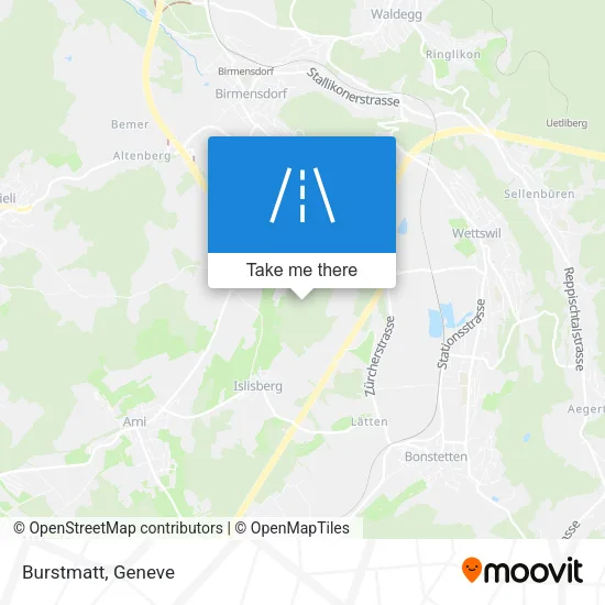 Burstmatt map