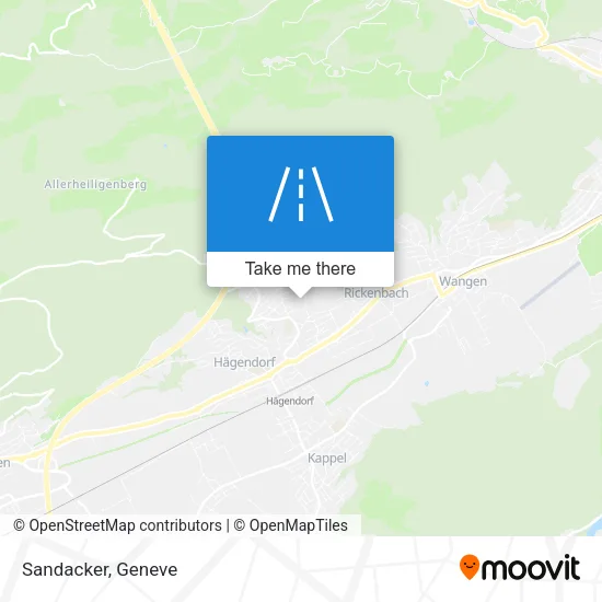 Sandacker map
