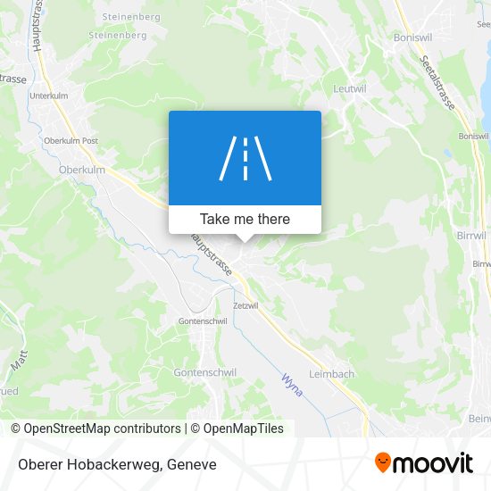 Oberer Hobackerweg map