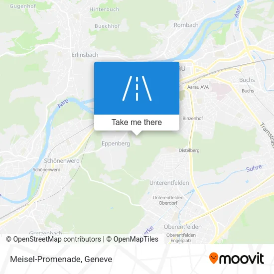 Meisel-Promenade map