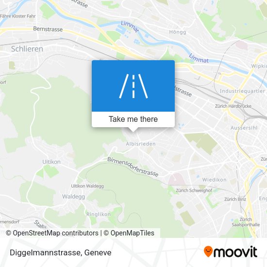 Diggelmannstrasse map