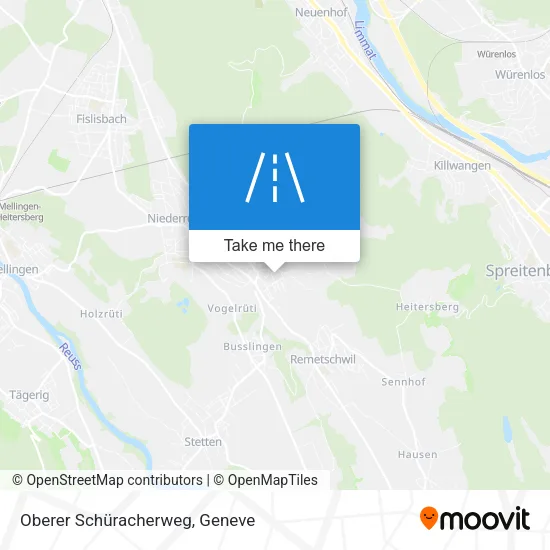 Oberer Schüracherweg map