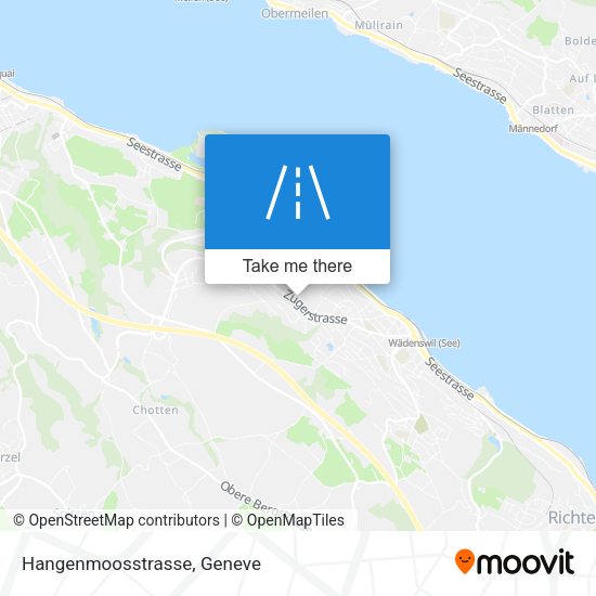 Hangenmoosstrasse map