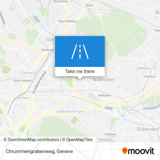 Chrummengrabenweg map