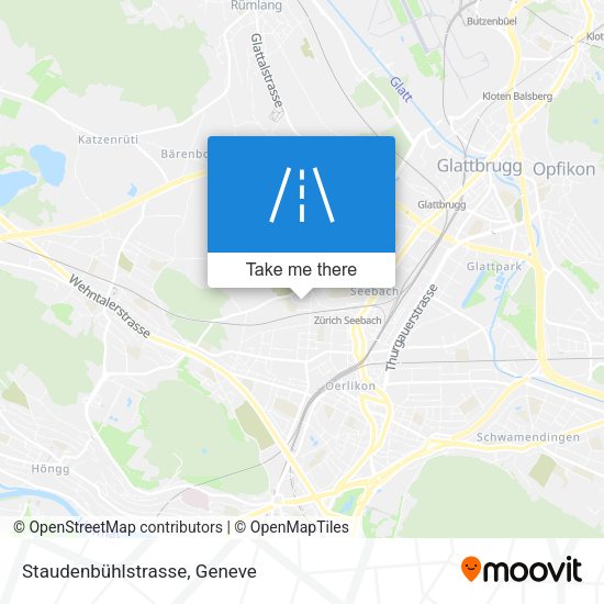 Staudenbühlstrasse map