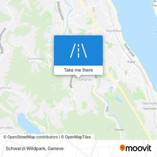 Schwerzi-Wildpark map