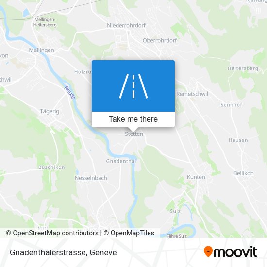 Gnadenthalerstrasse map