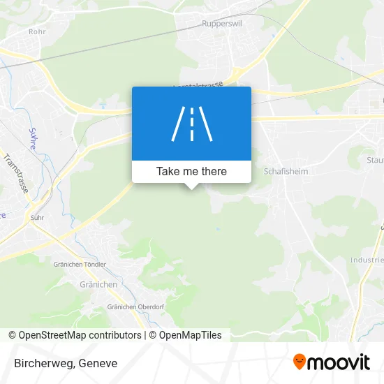 Bircherweg map