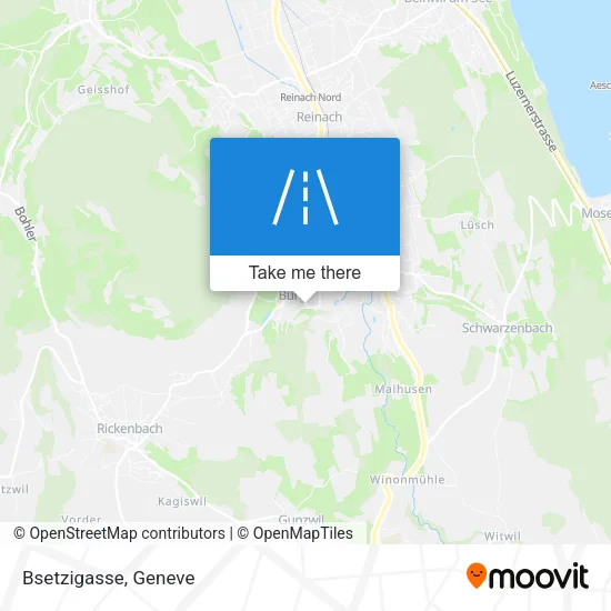 Bsetzigasse map