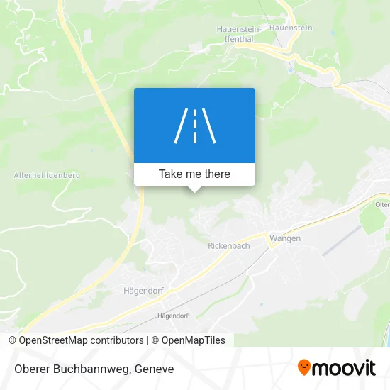 Oberer Buchbannweg map