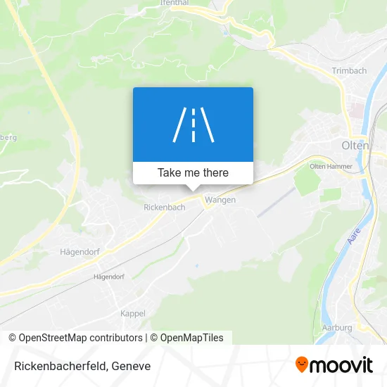 Rickenbacherfeld map