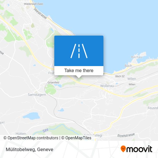 Mülitobelweg map