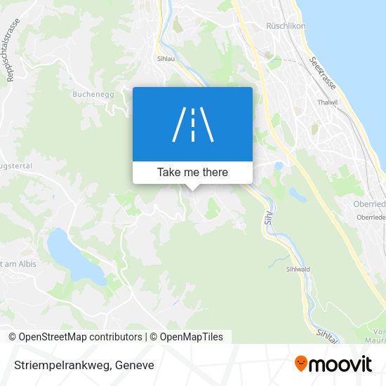 Striempelrankweg map