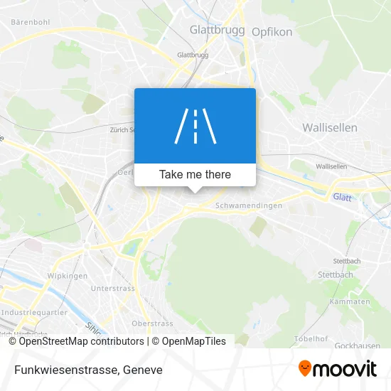 Funkwiesenstrasse map