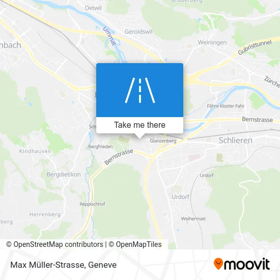 Max Müller-Strasse map