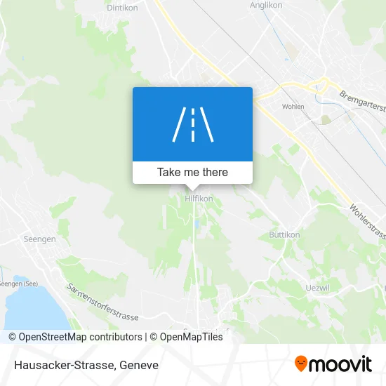 Hausacker-Strasse map