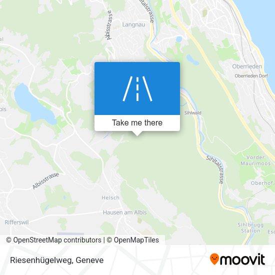 Riesenhügelweg map