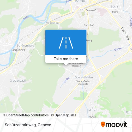 Schützenrainweg map