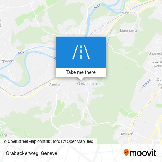 Grabackerweg map