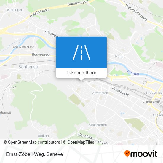 Ernst-Zöbeli-Weg map