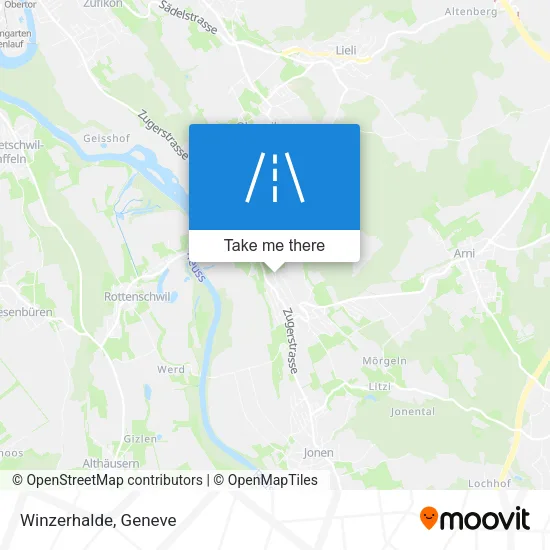 Winzerhalde map