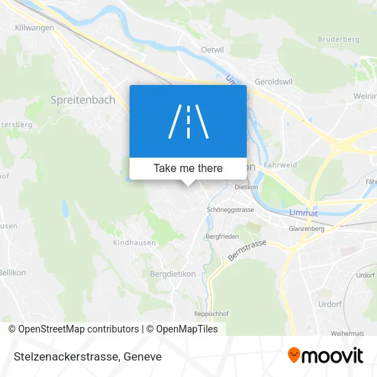 Stelzenackerstrasse map