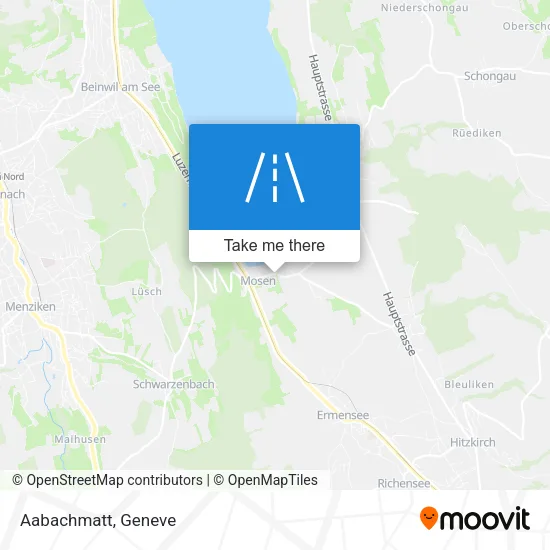 Aabachmatt map